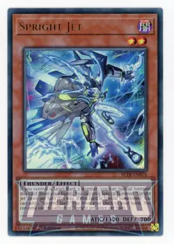 Yugioh BLTR-EN076 Spright Jet Ultra Rare 1st Edition NM/LP - Image 2