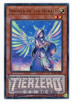 Yugioh BLTR-EN072 Diviner of the Herald Ultra Rare 1st Edition NM/LP - Image 1