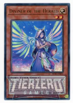 Yugioh BLTR-EN072 Diviner of the Herald Ultra Rare 1st Edition NM/LP - Image 2