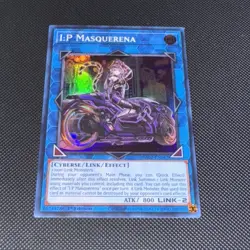 Yugioh! TCG I:P Masquerena NM Super Rare RA02-EN042 - Image 1