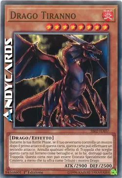 Tyrant Dragon • Common • SS02 ITA07 • 1Ed • Yugioh! - Image 2
