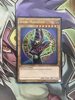 YGLD-ENC09 Dark Magician Ultra Rare Unlimited Edition NM Yugioh Card - Image 1