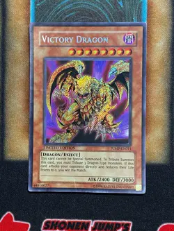 Yugioh Victory Dragon JUMP-EN011 Secret Rare Limited Edition DAMAGED - Image 6