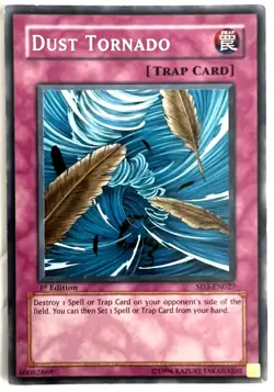 Yu-Gi-Oh! Dust Tornado – Common Card, Mint Condition - Image 1