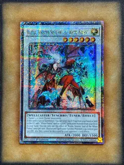 Yugioh Rciela, Sinister Soul of the White Forest INFO-EN039 Quarter Cen 1st NM - Image 2