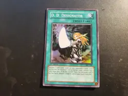 Yugioh | D. D. Designator | IOC-039 | Unlimited | Super Rare | VLP Light Play - Image 1