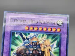 YuGiOh Elemental Hero Wildedge MF02-EN002 Promo Limited Edition Parallel Rare MP - Image 6