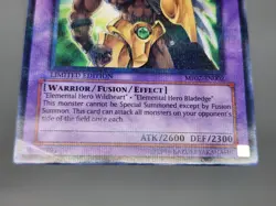 YuGiOh Elemental Hero Wildedge MF02-EN002 Promo Limited Edition Parallel Rare MP - Image 7