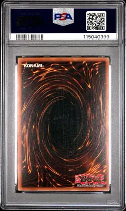 2003 Yu-Gi-Oh! Dark Magician Girl Magician's Force MFC 1st Edition Secret PSA 6 - Image 2