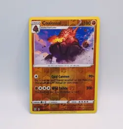 Coalossal 080/163 Reverse Holo Rare Battle Styles Pokemon Card NM Fresh Pull - Image 1