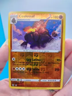 Coalossal 080/163 Reverse Holo Rare Battle Styles Pokemon Card NM Fresh Pull - Image 5