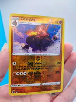 Coalossal 080/163 Reverse Holo Rare Battle Styles Pokemon Card NM Fresh Pull - Image 6