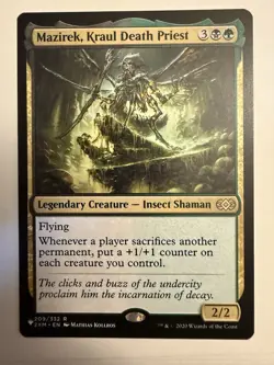 1x Mazirek, Kraul Death Priest, Mystery Booster 2 / The List, MTG Magic NM - Image 1
