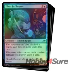 Foil Presale Illvoi Infiltrator X4 M/NM Magic MTG Edge Of Eternities - Image 1