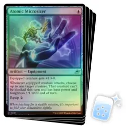FOIL PRESALE ATOMIC MICROSIZER X4 Edge Of Eternities EOE Magic MTG MINT CARD - Image 1