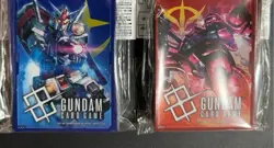Gundam Card Game Official Card Sleeve 01 Set of 4 Types 70Sleeves×4 Unopened - Image 10