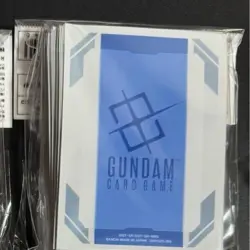 Gundam Card Game Official Card Sleeve 01 Set of 4 Types 70Sleeves×4 Unopened - Image 3