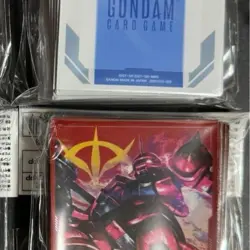 Gundam Card Game Official Card Sleeve 01 Set of 4 Types 70Sleeves×4 Unopened - Image 5