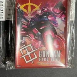 Gundam Card Game Official Card Sleeve 01 Set of 4 Types 70Sleeves×4 Unopened - Image 7