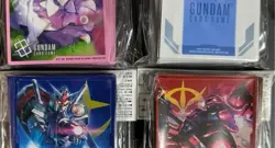 Gundam Card Game Official Card Sleeve 01 Set of 4 Types 70Sleeves×4 Unopened - Image 9