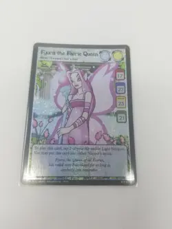 Neopets TCG Fyora the Faerie Queen RARE HOLO Foil 2003 8/234 Hero Card Fairy Fae - Image 1