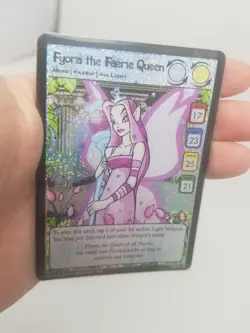 Neopets TCG Fyora the Faerie Queen RARE HOLO Foil 2003 8/234 Hero Card Fairy Fae - Image 5