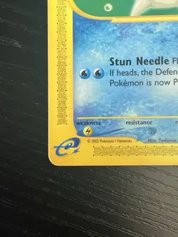 Pokemon TCG Qwilfish 127/165 Expedition Base Set Regular Vintage Card 2002 LP - Image 6