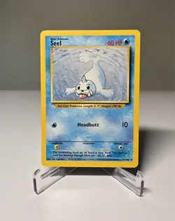 Seel 41/102 Pokemon Card Base Set Uncommon 60 HP - Image 1
