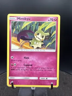 Mimikyu 112/181 Team Up Non Holo Rare Pokemon Card - Image 1