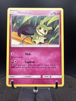 Mimikyu 112/181 Team Up Non Holo Rare Pokemon Card - Image 3