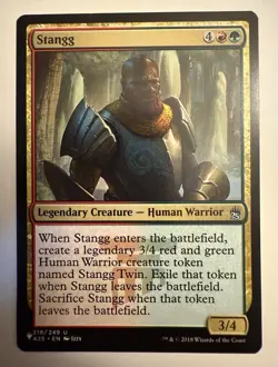 Stangg #218 | Near Mint | The List PLST | Magic MTG - Image 1