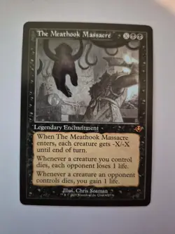 1x MTG: Innistrad Remastered #387 The Meathook Massacre (Retro) NM x1 - Image 1