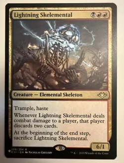 Lightning Skelemental The List Reprints Magic MTG PLST - Image 1