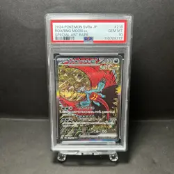 PSA 10 Roaring Moon ex 218/187 Raging Bolt ex 222 sv8a Pokemon Card Japanese - Image 2