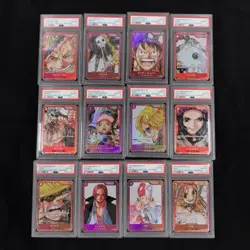 [PSA10] mc08 One Piece Psa10 Premium Card Coll-Film Red - Image 1