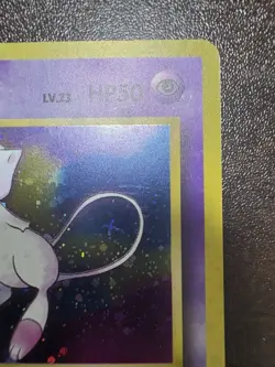 Mew No.151 Holo Rare Fossil Vintage Old Back Japanese Pokemon Card d - Image 3