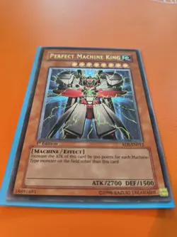 Yugioh Perfect Machine King RDS-EN012 1st Edition Ultimate Rare LP - Image 2