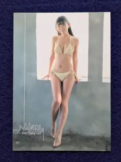 MARINA NAGASAWA First Trading Card RG17 Japanese Model TCG NM - Image 6