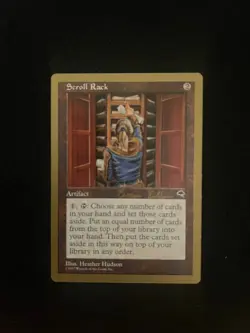 Scroll Rack - Brian Selden - 1998 ~ Near Mint World Championship G MTG Magic Ult - Image 1