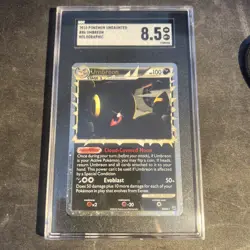 Pokemon 2010 HeartGold SoulSilver Undaunted Holo Umbreon #10 SGC 8.5 NM-Mint - Image 1