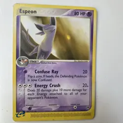 Pokemon TCG: Espeon 16/100 EX Sandstorm Non Holo Rare - Image 1