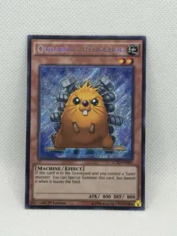 Yugioh! Quillbolt Hedgehog - LC5D-EN005 - Secret Rare - 1st Edition - NM - Image 1