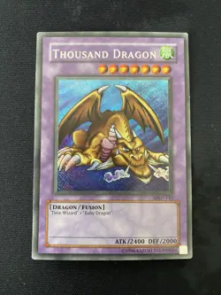 Yugioh - Thousand Dragon MRD-143 Secret Rare - Image 1