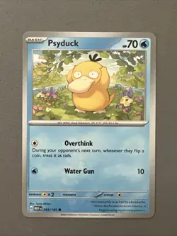 Pokemon Scarlet & Violet 151 (MEW) * Psyduck 054/165 * UNG Near Mint  TCG Card - Image 1