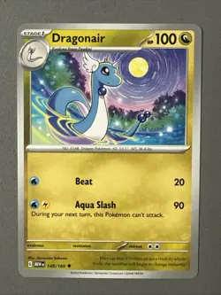 Pokemon Scarlet & Violet 151 (MEW) * Dragonair 148/165 * UNG Near Mint TCG Card - Image 1