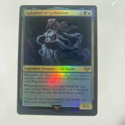 MTG FOIL Galadriel of Lothlorien  – The Lord of the Rings Card # 206 - Image 1