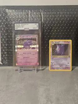 Pokémon Gengar TCG Fossil Holo Unlimited Rare Card 5/62 1999 MP - Image 1