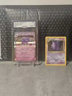 Pokémon Gengar TCG Fossil Holo Unlimited Rare Card 5/62 1999 MP - Image 15