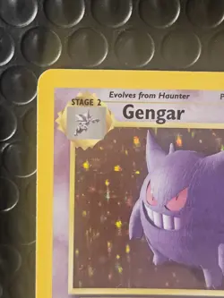 Pokémon Gengar TCG Fossil Holo Unlimited Rare Card 5/62 1999 MP - Image 3
