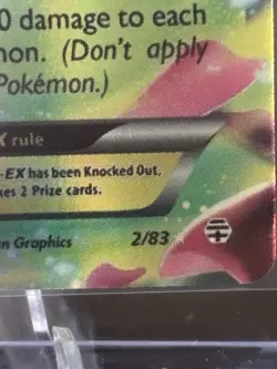 Pokémon TCG M Venusaur EX Holo Rare 2/83 2016 MINT - Image 8